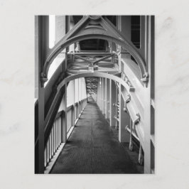 Cartão Postal Ponte de Alto Nível Stephensons, Newcastle On Tyne