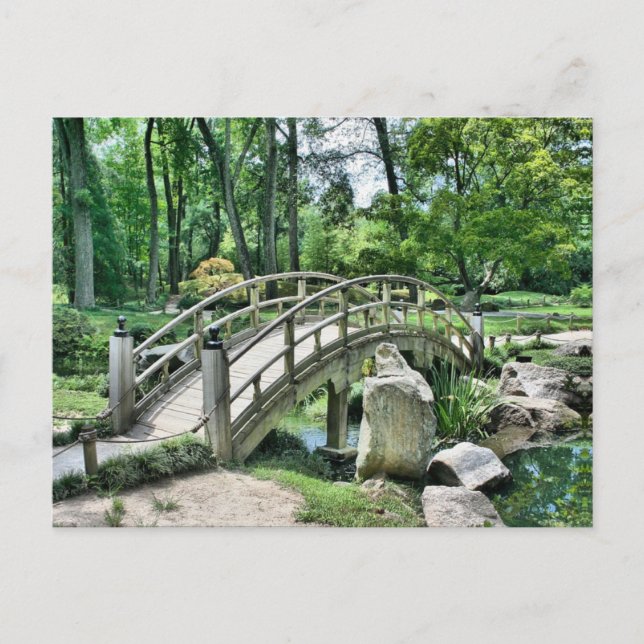 Cartão Postal Ponte de arco japonesa (Frente)