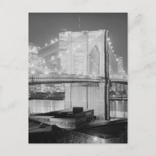 Cartão Postal Ponte de Brooklyn, 1982