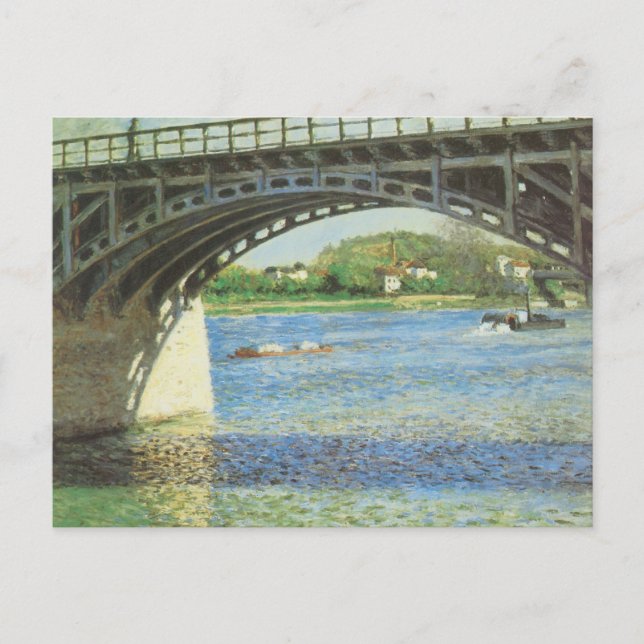 Cartão Postal Ponte de Gustave Caillebotte na Argentina (Frente)