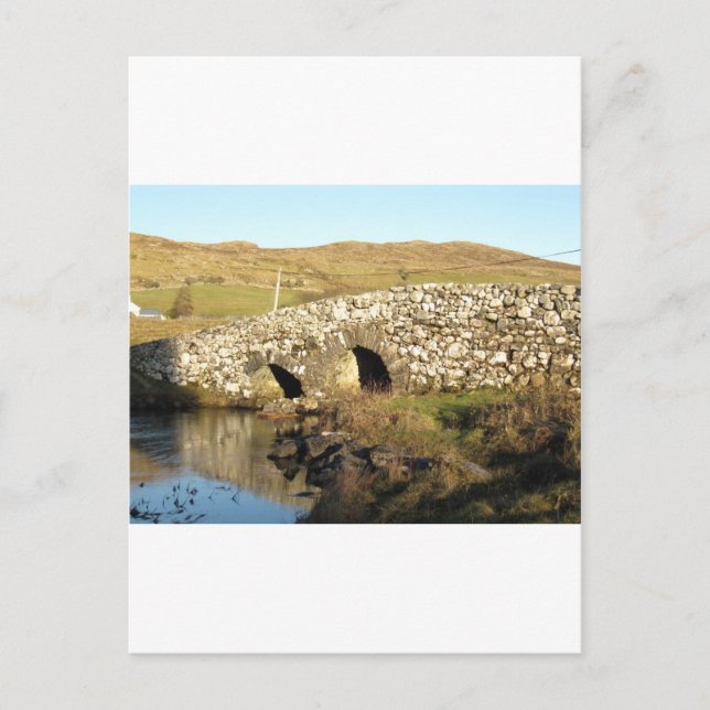 Cartão Postal Ponte de homem silencioso (Frente)