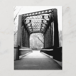 Cartão Postal Ponte de metal