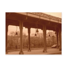 Ponte de Paris na sepia