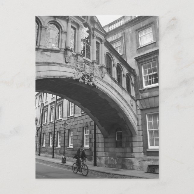 Cartão Postal Ponte de Sighs, Oxford (Frente)