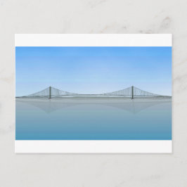 Cartão Postal Ponte de Suspensão de Akashi Kaikyo: também conhec