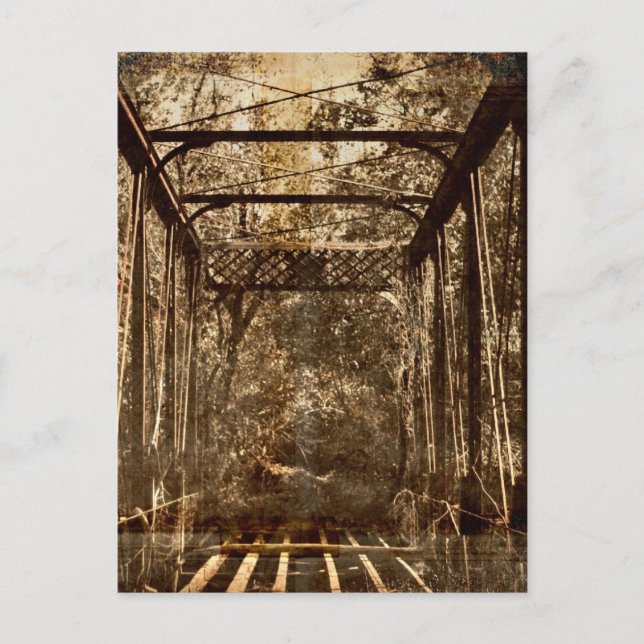 Cartão Postal Ponte Desertada Antiga (Frente)