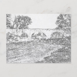 Cartão Postal Ponte do Diabo e Ponte Stanley Kirkby Lonsdale