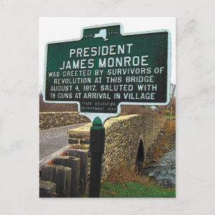 Cartão Postal Ponte entre o Presidente James Monroe Stone
