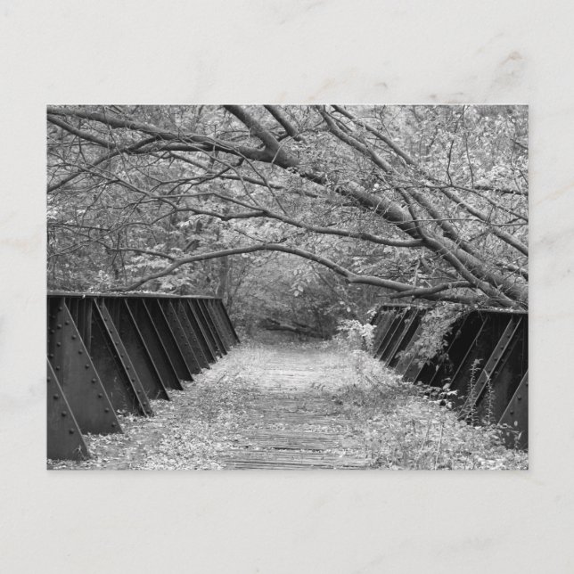 Cartão Postal Ponte Ferroviária Antiga (Frente)