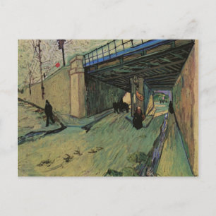 Cartão Postal Ponte Ferroviária Avenue Montmajour Van Gogh Fine