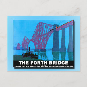 Cartão Postal Ponte Forth Road