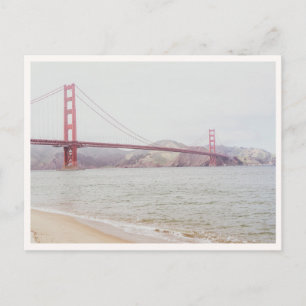 Cartão Postal Ponte Golden Gate de São Francisco Vista de Marin