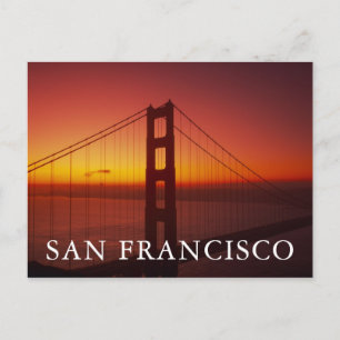 Cartão Postal Ponte Golden Gate, São Francisco, Califórnia, 9