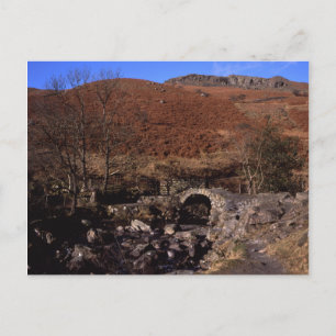 Cartão Postal Ponte High Suecia Rydal Lake District Inglaterra