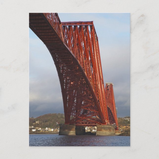 Cartão Postal Ponte Iconic Forth Rail (Frente)
