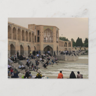 Cartão Postal Ponte Isfahan, Irã