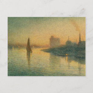 Cartão Postal Ponte Londres - Joseph Pennell - 1893