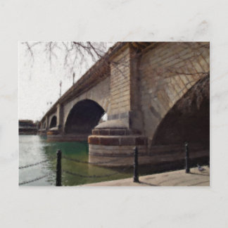 Cartão Postal Ponte Londres no Lago Havasu Painted