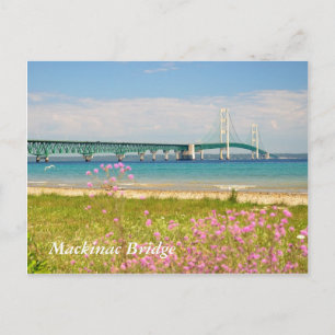 Cartão Postal Ponte Mackinac "The Big Mac"