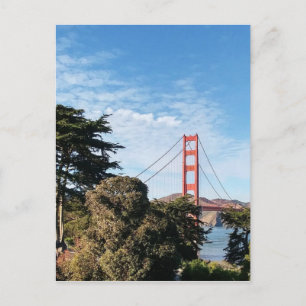 Cartão Postal Ponte ouro Gate, Califórnia CA