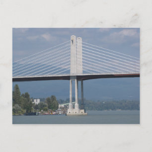 Cartão Postal Ponte ouro (placa Postada)