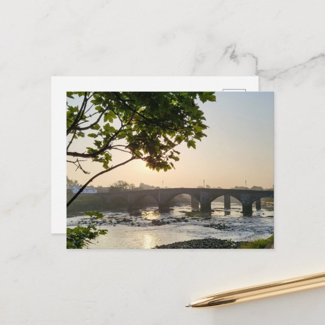 Cartão Postal Ponte Penvalam Antiga (Frente/Verso In Situ)