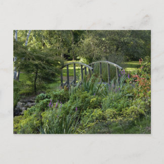 Cartão Postal Ponte pequena de madeira