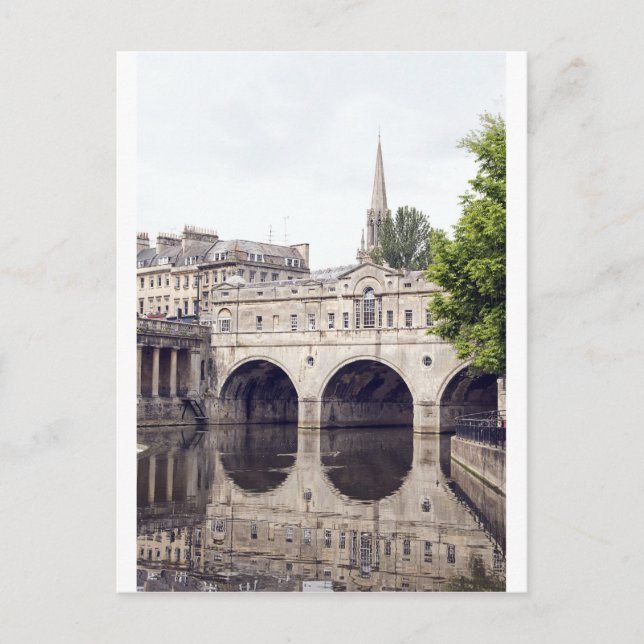 Cartão Postal ponte Pulteney (Frente)