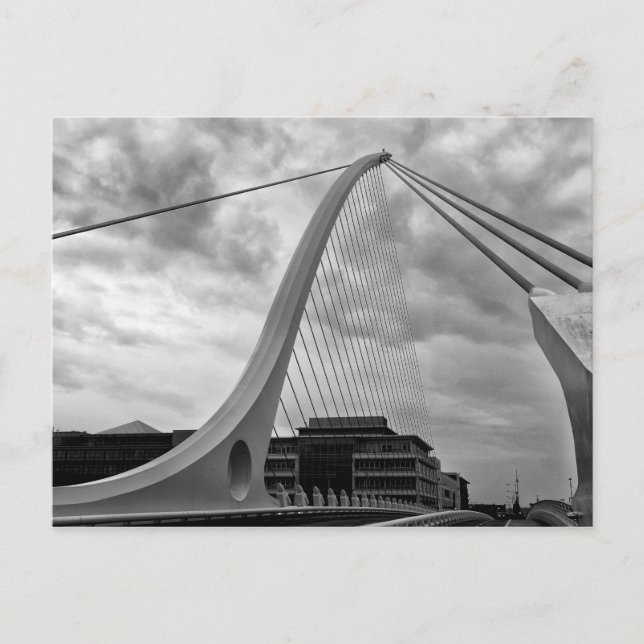 Cartão Postal Ponte Samuel Beckett (Frente)