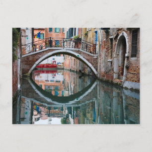 Cartão Postal Ponte sobre o Canal de Veneza