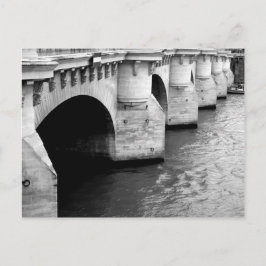 Cartão Postal Ponte sobre o Sena