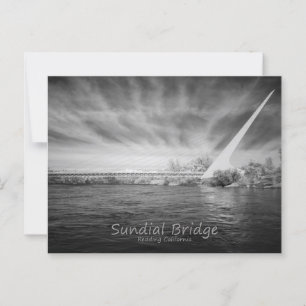 Cartão Postal Ponte solar monocromática