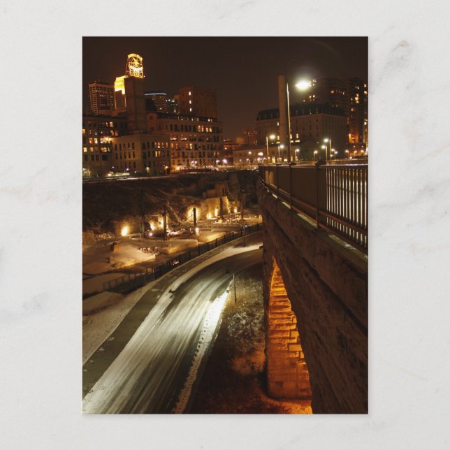 Cartão Postal Ponte Stone Arch (Frente)