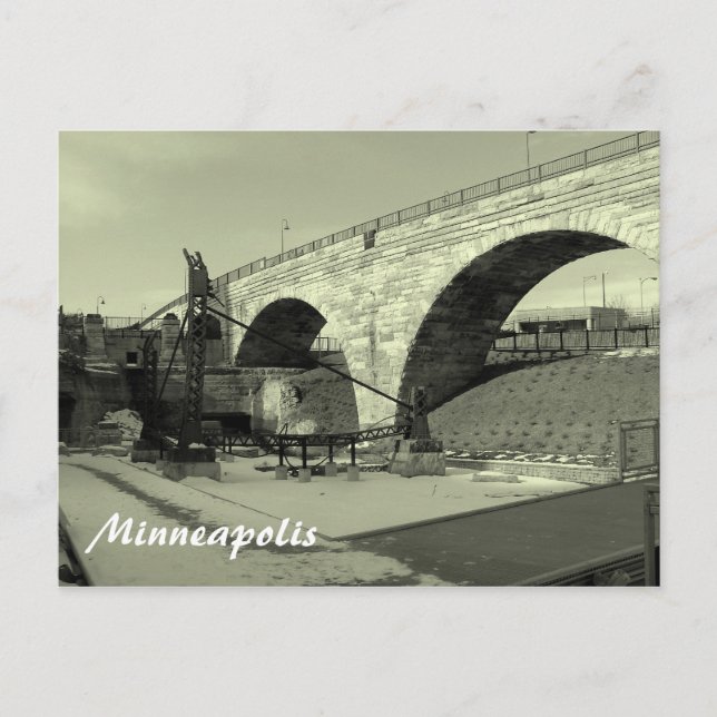 Cartão Postal Ponte Stone Arche (Frente)