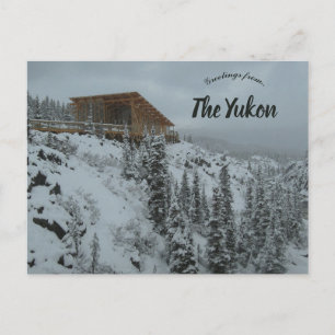 Cartão Postal Ponte Suspensa Yukon Canadá