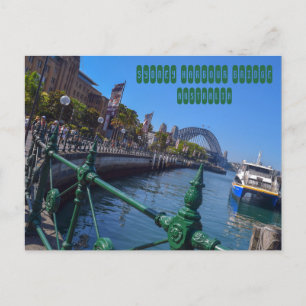 Cartão Postal Ponte Sydney Harbor