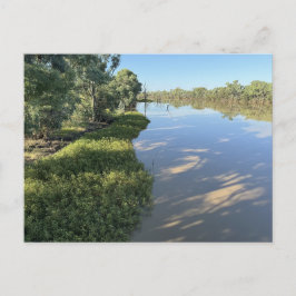 Cartão Postal Ponte terrestre Darby no rio Warrego