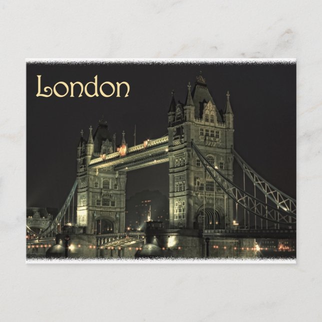 Cartão Postal Ponte torre (Frente)