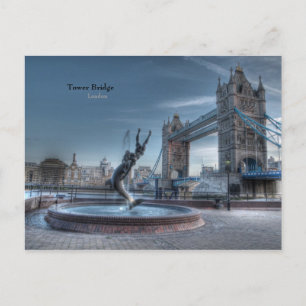 Cartão Postal Ponte Torre de Londres