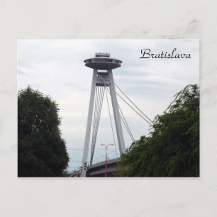 Cartão Postal ponte UFO de bratislava