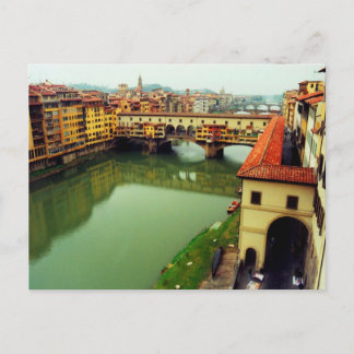 Cartão Postal Ponte Vecchio - Florença