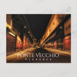 Cartão Postal Ponte Vecchio, Florença