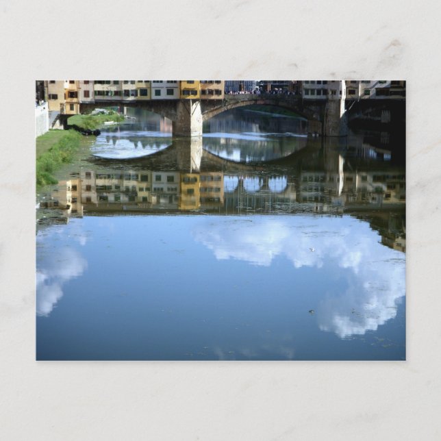 Cartão Postal Ponte Vecchio Florence (Frente)