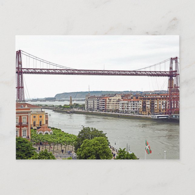 Cartão Postal Ponte Vizcaya. (Frente)