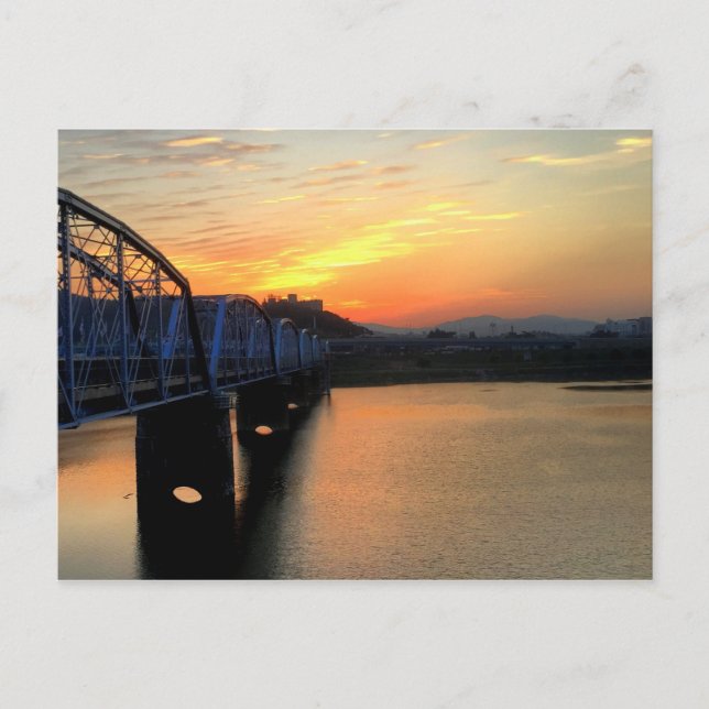 Cartão Postal Ponte Waegwan (Frente)