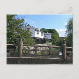 Cartão Postal Ponte Wooden Japonês