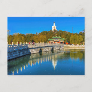 Cartão Postal Ponte Yongan Stupa Branca