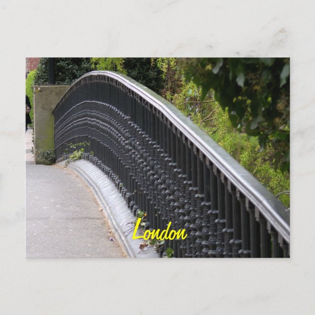 Cartão Postal Ponte York, Londres (Frente)
