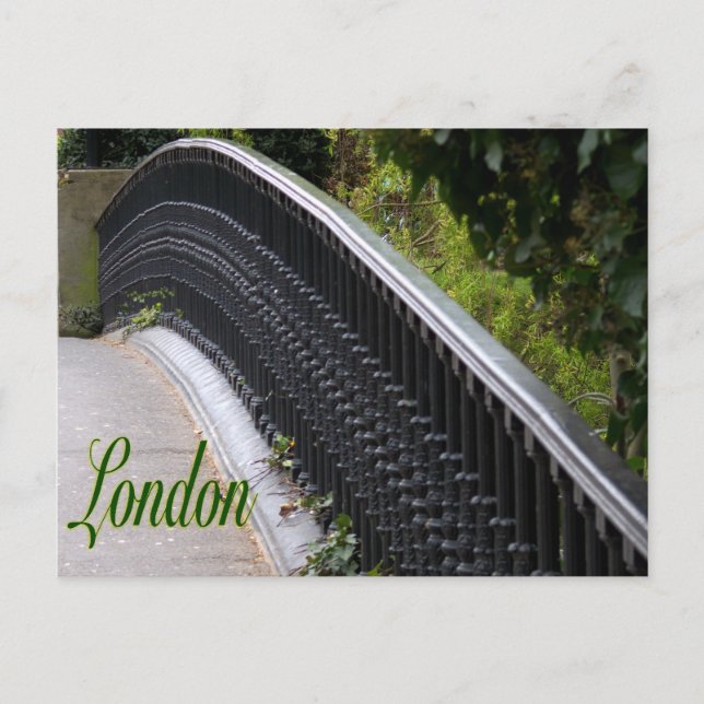 Cartão Postal Ponte York-Londres-Inglaterra (Frente)