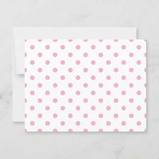 Cartão Postal Pontinhos Rosa Claro
